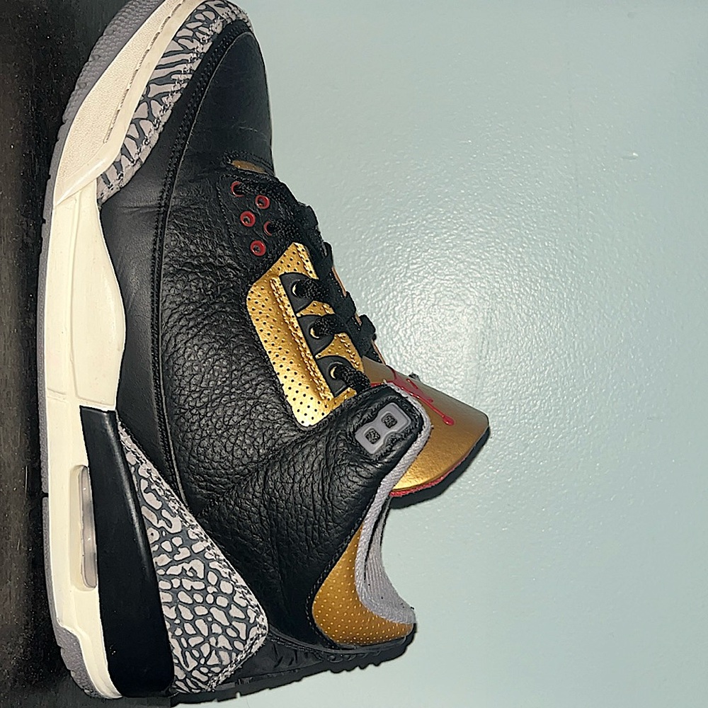Air Jordan 3 Retro 'Black Gold'